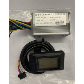   36V/48V univerzális LDC kijelző és vezérlőegység pedelec kerékpárokhoz