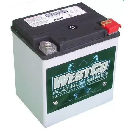 WestCo WCP30 12V 26Ah zárt akkumulátor Motorkerékpár, Robogó