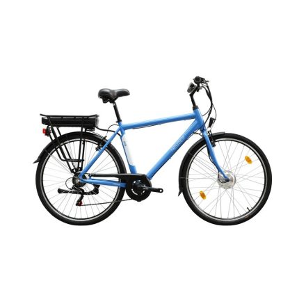 Zagon ffi 19 E-Trekking BAFANG nyomaték szenzoros matt kék/fehér elektromos kerékpár