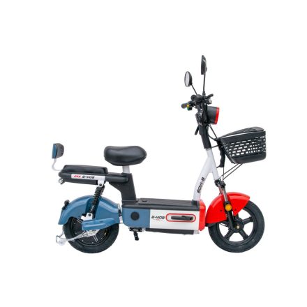 E-MOB 38 Elektromos Robogó Piros-szürke