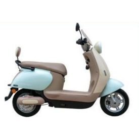 Polymobil E-MOB45 Elektromos Robogó - Almazöld-bézs