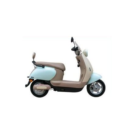 Polymobil E-MOB45 Elektromos Robogó - Almazöld-bézs