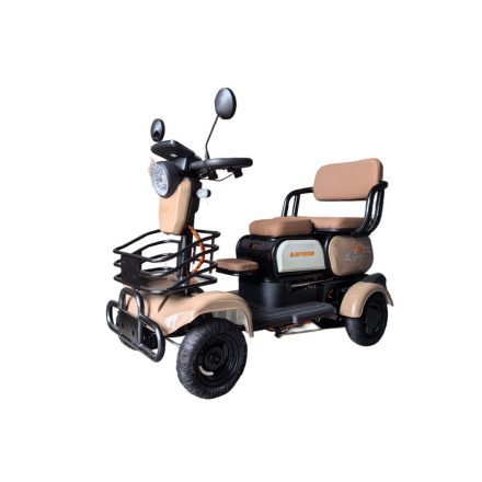 Polymobil E-MOB43 elektromos négykerekű jármű - Drapp