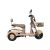 E-MOB41 Elektromos tricikli - Drapp vajszín