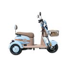 E-MOB41 Elektromos tricikli - Drapp világoskék