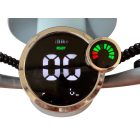 E-MOB41 Elektromos tricikli - Drapp világoskék