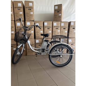 Tornádó 3 Elektromos Tricikli - Szürke