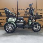 E-MOB09 Elektromos tricikli - Zöld
