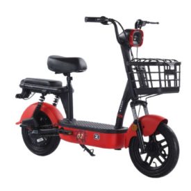   ZTECH ZT-02A elektromos robogó végsebesség: 25 km/h - Ferrari Piros-fekete
