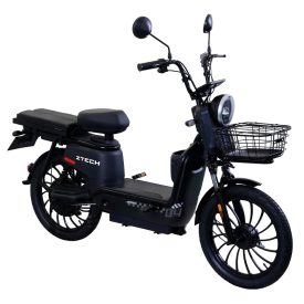   ZTECH ZT-04B elektromos robogó végsebesség: 25 km/h - Fekete