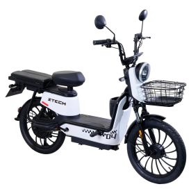   ZTECH ZT-04C elektromos robogó végsebesség: 25 km/h - Fehér