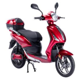   ZTECH ZT-09TA elektromos kerékpár végsebesség: 25 km/h - Meggybordó metál