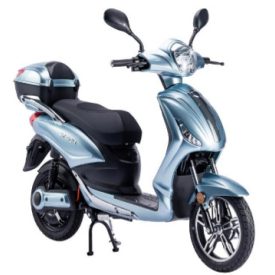   ZTECH ZT-09TA elektromos kerékpár végsebesség: 25 km/h - Világoskék