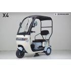 Z-TECH ZT-16C Elektromos tricikli tetővel - Kék