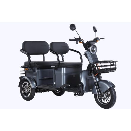Z-TECH ZT-17A Elektromos tricikli, differenciálműves, *GULL 4.0* (DKD) EEC - Szürke
